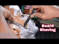 Straight Razor Face Shaving By Indian Barber | Clean Shave With Foam | Beard Shaving | ASMR Shaving
