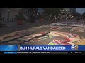 BLM Murals Vandalized Yet Again