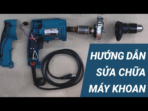 Video: Làm thế nào để bạn sửa chữa một máy khoan không khí?