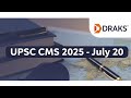 UPSC CMS 2025 How Many Questions To Attempt 160 Minimum 