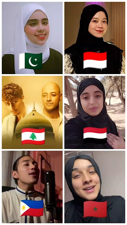 Qalbi Fil Madinah - Maher Zain & Harris j | Who Sung it better | Cover By Famia,Malak,Alma,Oma,Fren