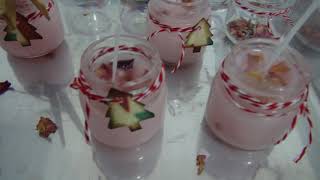 How to make Candles/Diy Christmas Candles/Easy/step by step/Velas de Natal super Fáceis para Fazer