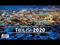 4kdrone footage  tbilisi  capital of georgia  cinematic aerial film   2019 