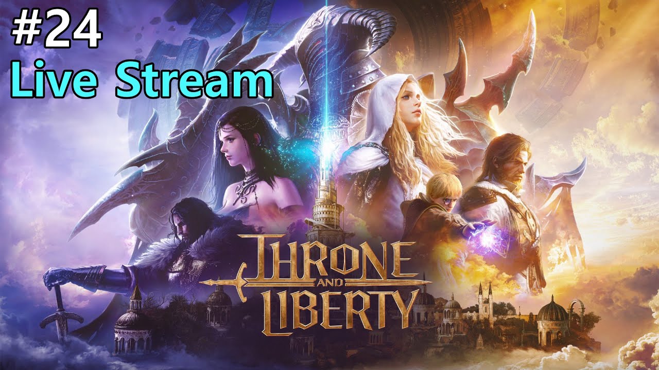 #24  Throne and Liberty | Event | T2, T3 Dungeons | World Bosses | Grinding | Live Stream