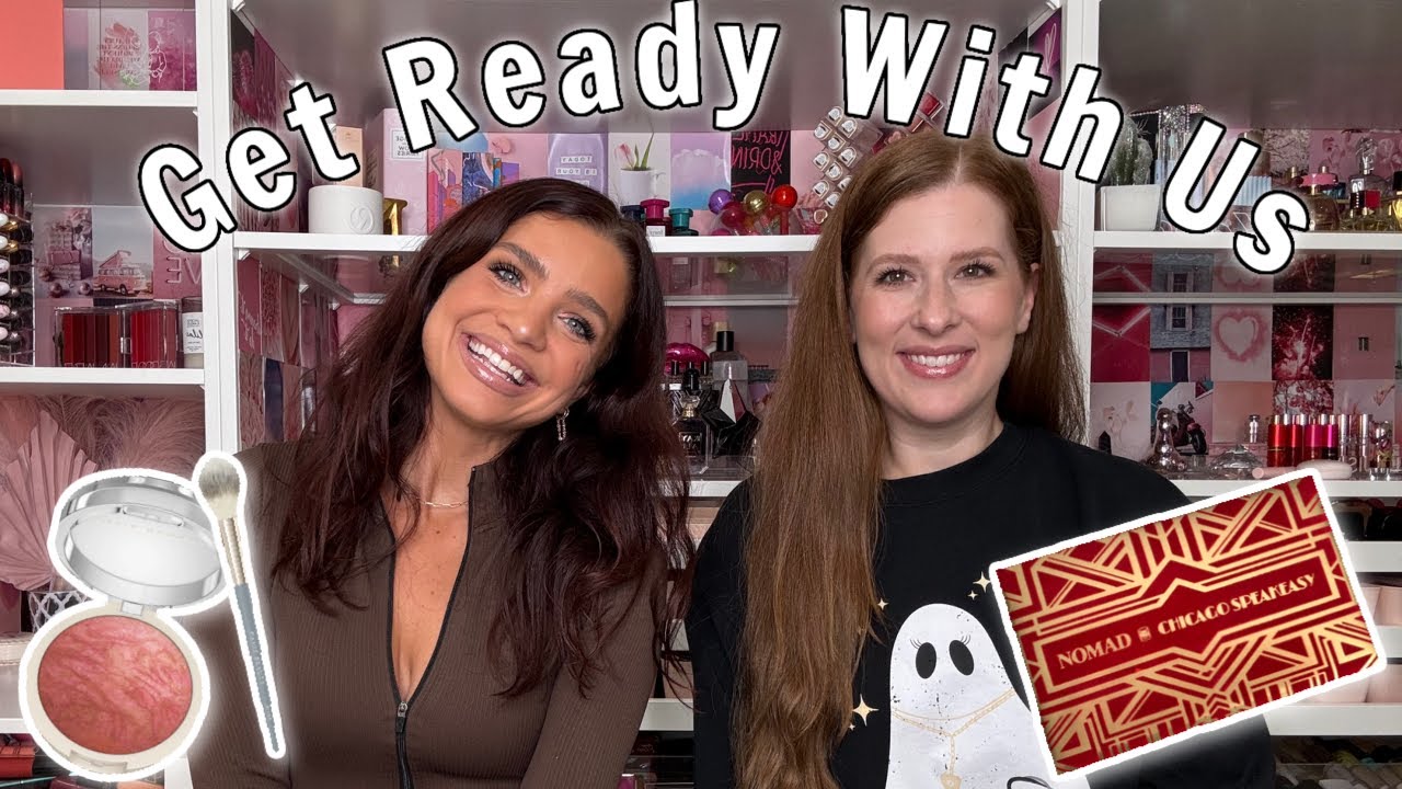 Let's use NEW MAKEUP & chat about friendship, motherhood, and social media | GET READY WITH US
