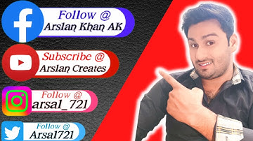 How to Make Social Media Lower Third Animation 2022 |How to Create Green Screen Animated Lower Third