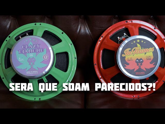 Será que os BGT Speakers Crazy Diamond e In Flames são tão