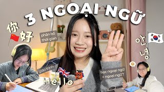 HỌC 3 NGOẠI NGỮ CÙNG LÚC? CÀNG HỌC CÀNG “DỄ”??