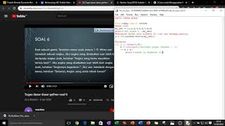 Latihan dasar-dasar python [Nomor 6]