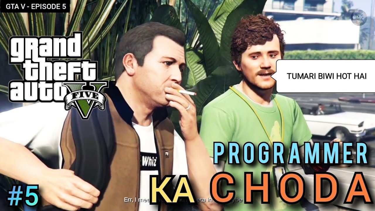 GTA V - Programmer Ka Choda - EPISODE #5 Funny Hindi Dubbing | Beast ...