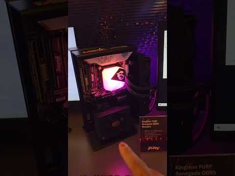 CES2023 Kingston DDR5 at 8000MHz