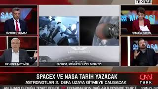 AKP'li Mehmet Metiner'den bir garip SpaceX yorumu