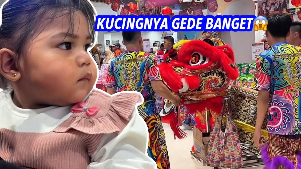 EVA TAKUT BARONGSAI Padahal Seru banget