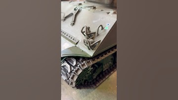 RC Sherman tank 1/16 . Finally painted with decals from 144th battalion royal armoured corps