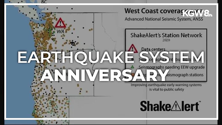 3rd anniversary of ShakeAlert earthquake warning system