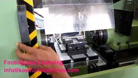 Faceing and Centering Machine