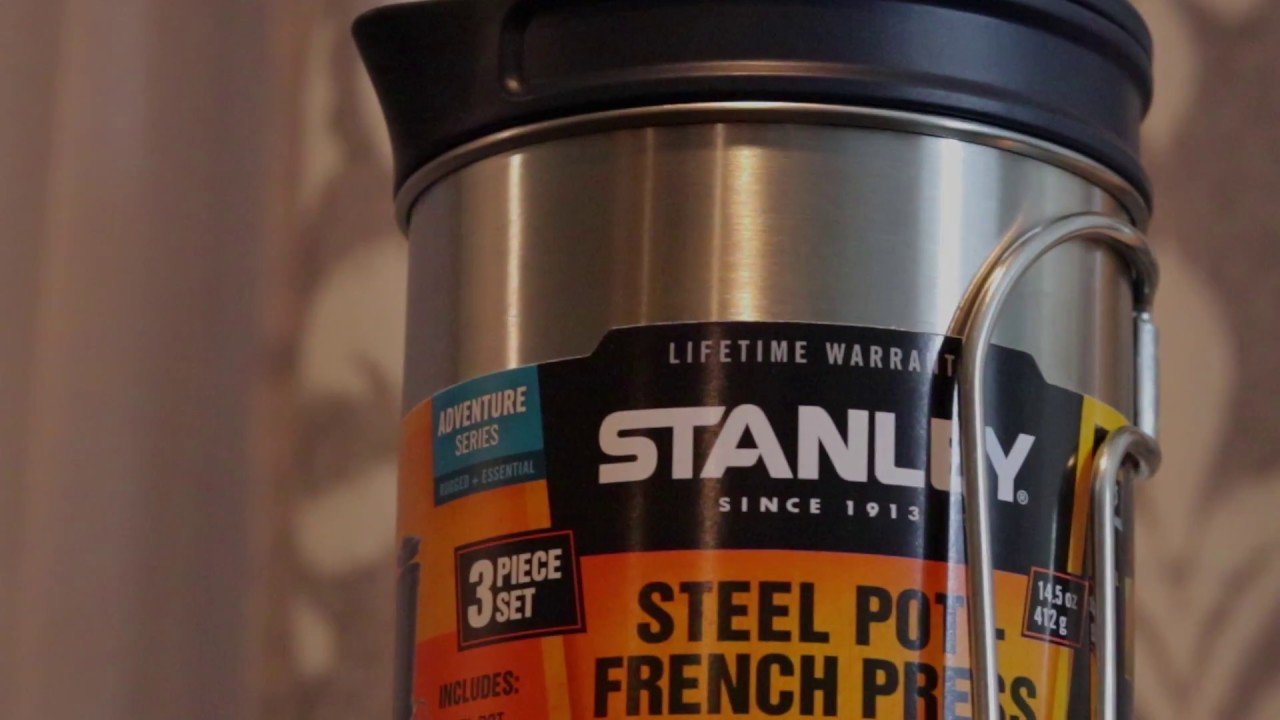Gear & Stuff Episode 2 Stanley French Press Coffee Maker YouTube