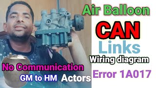 CAN informecen GM  to HM  And  power supply Air Balloon Level controls wiring