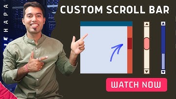 Custom Scroll Bar using CSS only 🔥