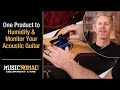 How to humidify your guitar using a guitar humidifier  hygrometer system