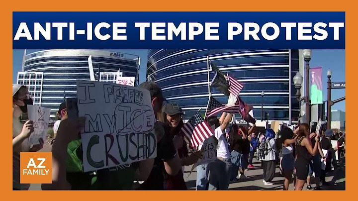 Protests continue in Tempe against President Trump's immigration policies
