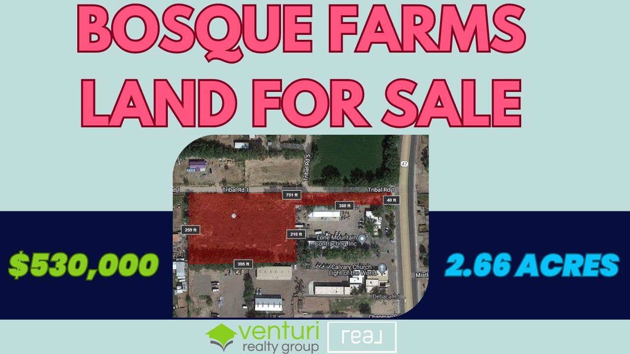 Land For Sale In Bosque Farms YouTube