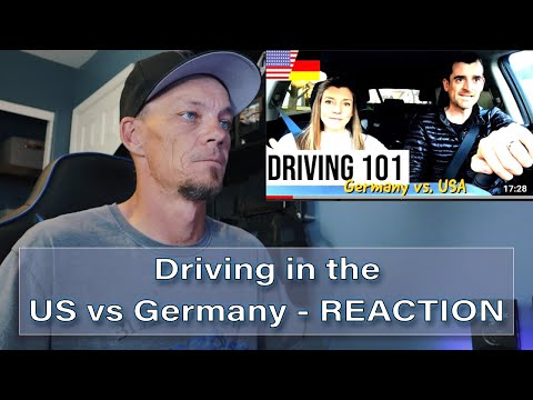Driving in the US vs Germany - REACTION