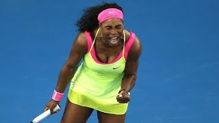 Serena Williams vs Elina Svitolina AO 2015 Highlights