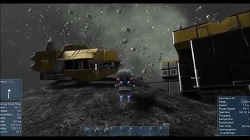 Space Engineers Red Ship Crash Survival Day 19 Scrapyard usage Part 2