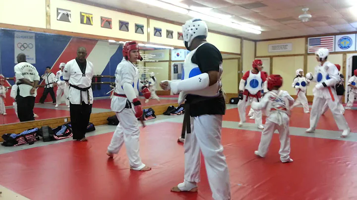 Joshua (brown belt) tae kwon do