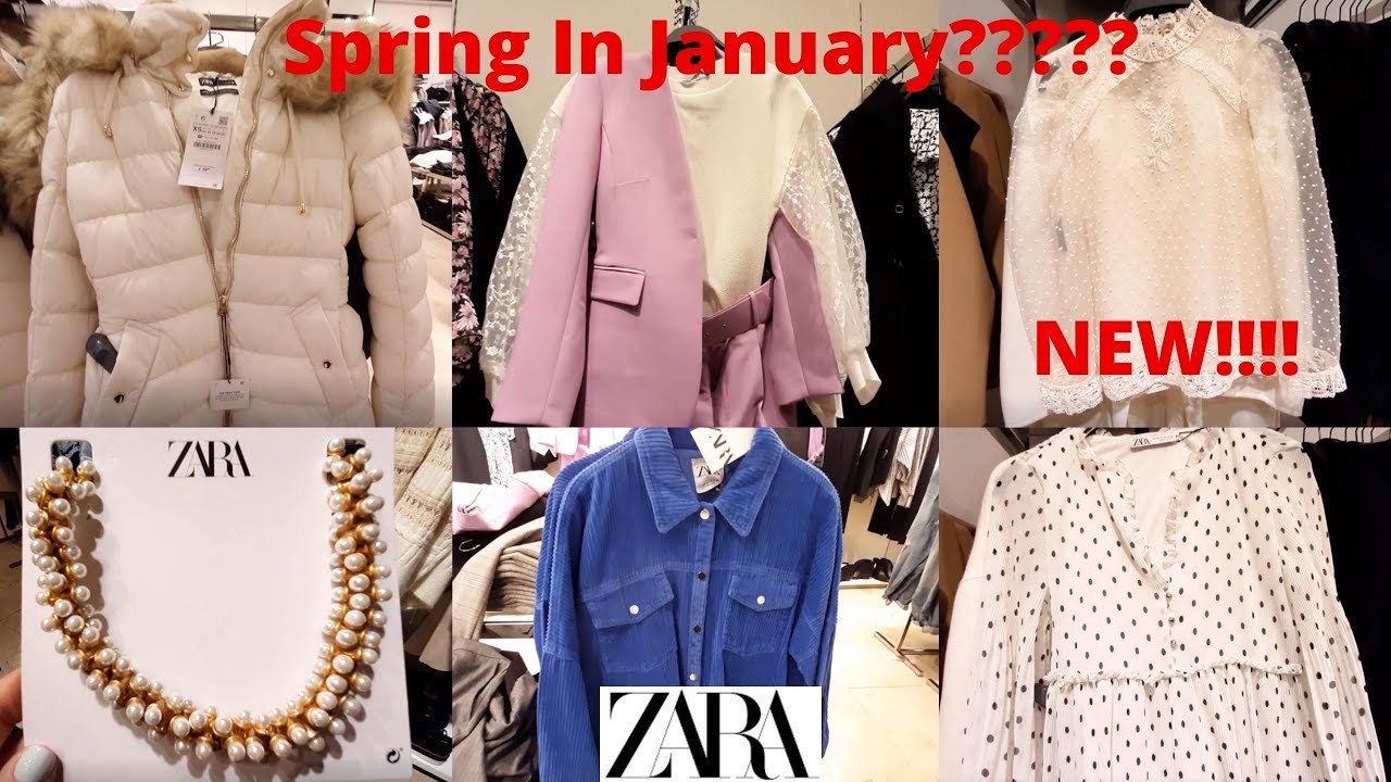 Zara Winter 2019-2020 Women's Fashion Collection [January 2020] A hint of Spring 2020!New!Part 2