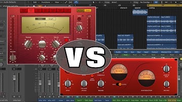 Focusrite Red 3 vs Logic Comp Studio VCA
