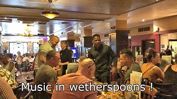 Music in Wetherspoons for the first time !