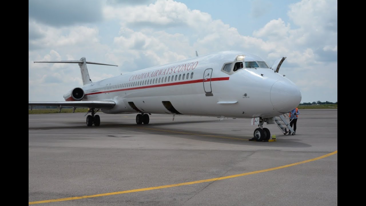 Canadian Airways Congo 2019 MD83 TN-AJT