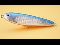 FABRIQUER UN LEURRE DE SURFACE (WOOD FISHING LURE)