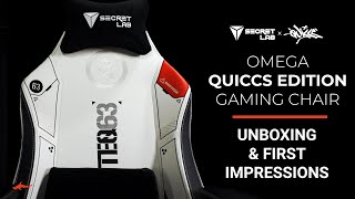 Secretlab x Quiccs Limited Edition Omega Gaming Chair /// Unboxing and Assembly