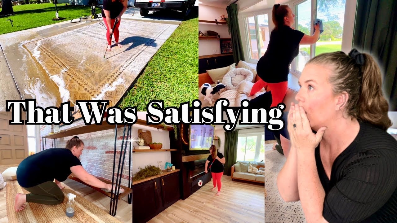 That Was DISGUSTING But So SATISFYING! Deep cleaning Motivation Clean with me￼