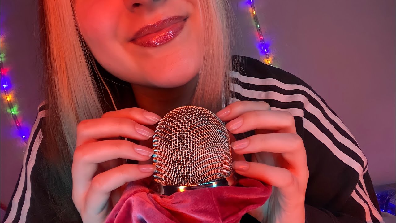 ASMR deutsch| Mic Scratching mit ganz viel Geflüster (mit/ohne Popschutz, Fluffy Mic) 🎤💕