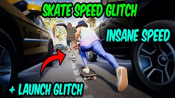SKATE. EASY SPEED GLITCH GUIDE | Skate 4 How To Speed Glitch & Launch Glitch