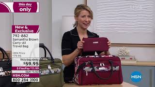 HSN | Samantha Brown Luggage Collection 11th Anniversary 05.23.2022 - 11 PM