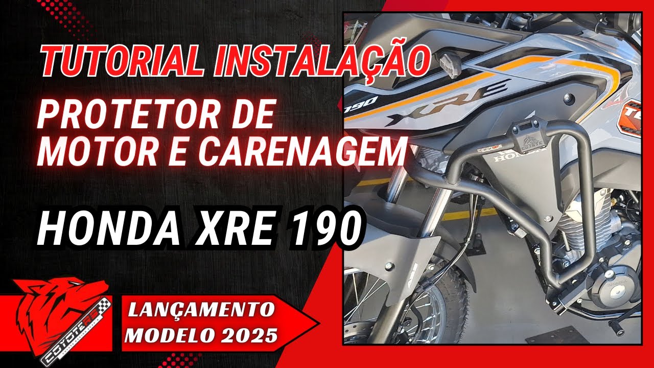 Protetor de Motor e Carenagem - Honda XRE 190 - PM103