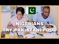 NIGERIAN COUPLE TRY PAKISTANI FOOD FOR THE FIRST TIME! Chicken biryani, Paratha, Chicken curry stew.