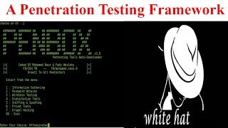 Kali linux - PenBox  A Penetration Testing Framework || TN Dark Army's
