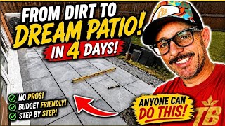 HOW I BUILT 2 PATIOS IN 4 DAYS #bricklaying #construction #diy 