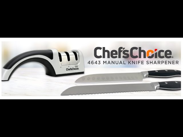 Chef's Choice Pronto Pro Hone Manual Knife Extremely Fast Sharpening 