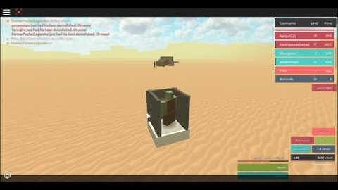 [Roblox] [Tutorial] Whatever Floats Your Boat- How to build a Small movable boat