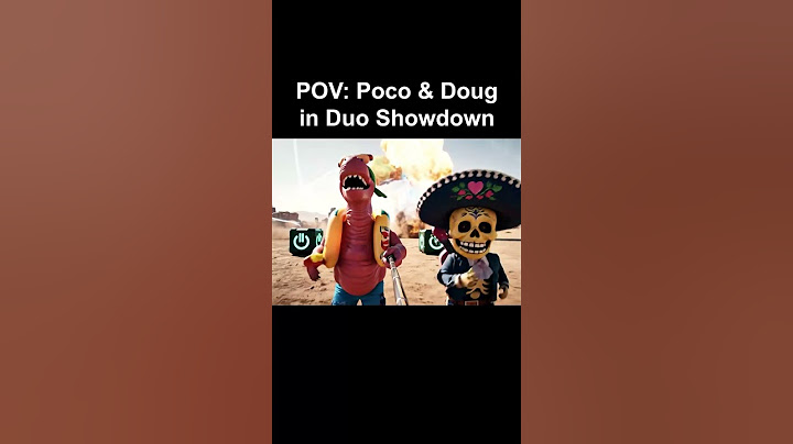Poco & Doug vs Showdown 😂 #brawlstars