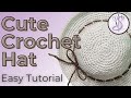 Crochet Bucket Hat-SO EASY!!!-Perfect for ANY season. Adjustable to ANY SIZE!!