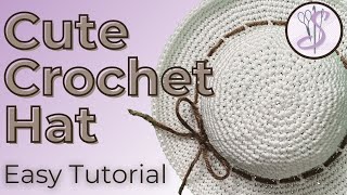 Crochet Bucket HatSO EASY!!!Perfect for ANY season. Adjustable to ANY SIZE!!