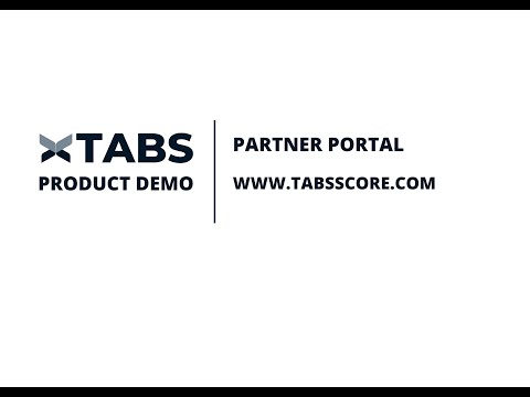 TABS Suite Demo - Partner Portal